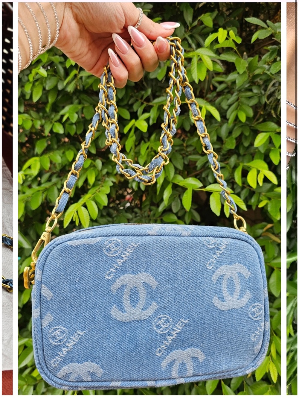 Denim VIP Crossbody Bag